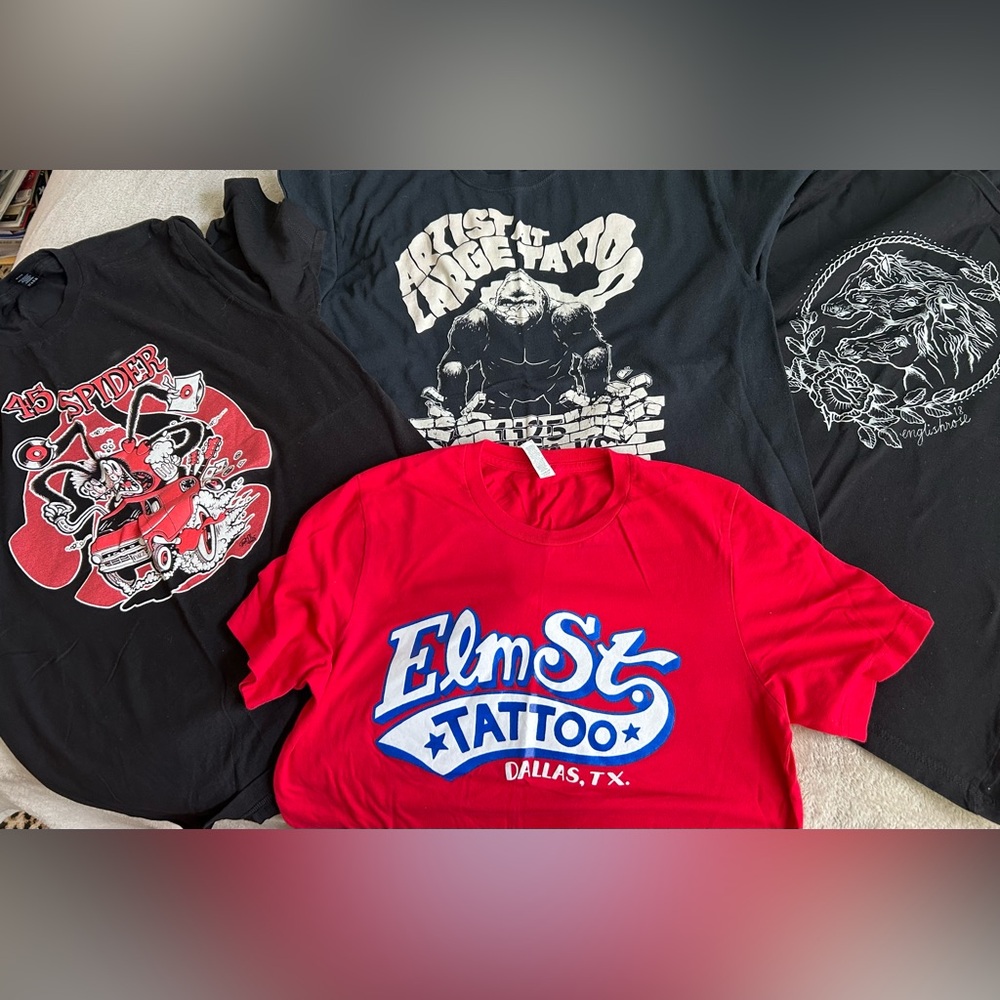 Tattoo shop and Band T-Shirt Bundle